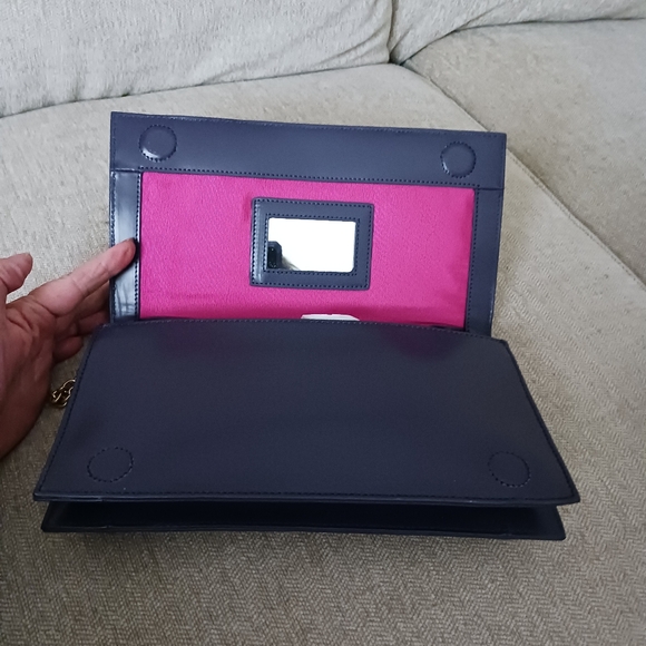 Zac Posen New York purple bow leather shoulders bag - Picture 7 of 12